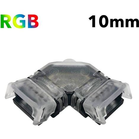 Conector Esquina En "L" Tira LED SMD RGB 12V / 24V- 4 Pines