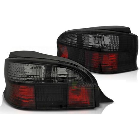 Paire de feux arriere Citroen Saxo 96-99 fume-27335859