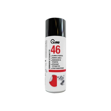 Vmd 46 bombe ae'rosol 200 ml de'capant d'e'tiquettes enle've les colles fondues