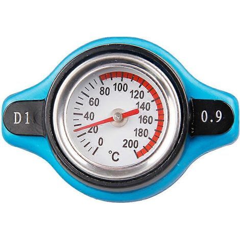 Auto-Wassertankdeckel mit Thermometer und Wassertemperaturanzeige – 0,9 bar (großes Modell) – 15 x 5 x 10 cm (1/3)