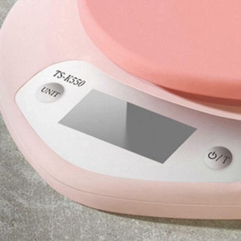 Balance de cuisine numérique de précision, en ABS, 3 modes de chargement, 3 unités de conversion, petite balance de pâtisserie, 1 g/5 kg pour la maison (1/4)