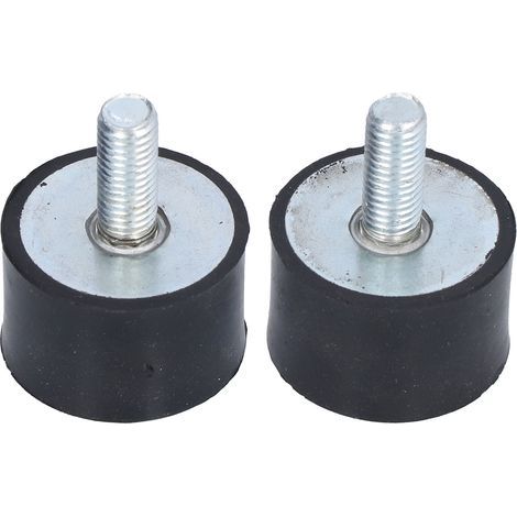 Isolateur en caoutchouc à montage antivibration, 2 pièces, pour compresseur d'air, moteur Diesel VD M10 25mm (1/5)