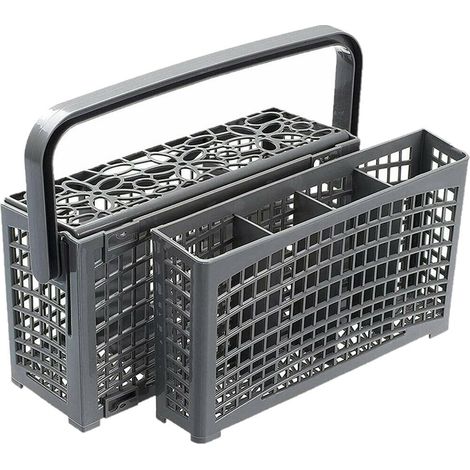 Geschirrspüler Besteckkorb universal zum Austausch für viele Spülmaschinen (z.b. AEG Bosch Privileg Siemens Ikea und viele mehr) 26x13x13cm (1/5)