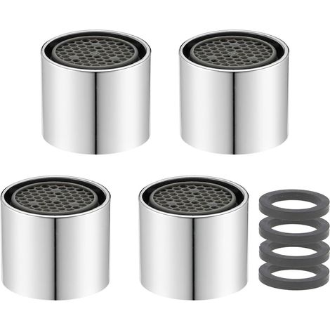 Filetage interne (M18) 4 pièces M18/M20/M22/M24/M28 pièces de rechange pour filtre économiseur d'eau pour aérateur de robinet