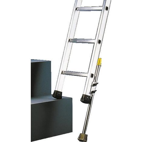 Tubesca Comabi – Pied latéral réglable pour échelle simple postérieure à 1994 – Rattrapage de niveau ± 500 mm – Charge max 150 kg