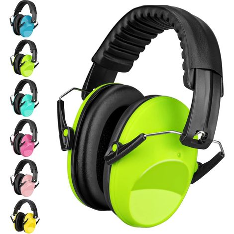 Casque Anti Bruit Enfant - 1 Pièce - ABS Et Mousse - Réduction Sonore 26dB - Autisme TDAH Concert - 3 À 16 Ans
