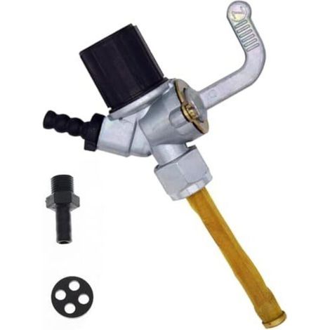 Robinet d'essence pour Simson S51, joint de robinet d'essence pour Simson S51 avec crépine en laiton et sac à eau pour Simson S/SR50/60/80 S50 51 MZ ETZ125/150 (1/5)