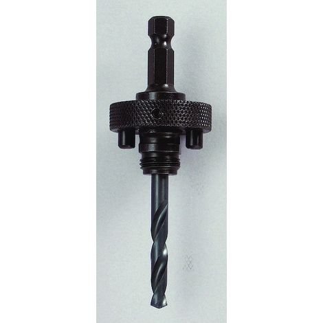 Arbre hexagonal 9 mm - trépan scie cloche - 6L - LENOX (1/3)