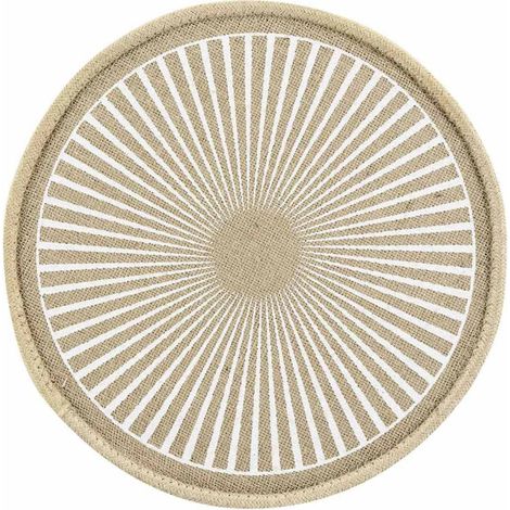Set de Table en Jute "Soleimio" 38cm Naturel (1/4)