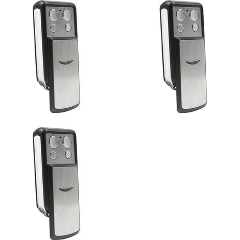 3 mandos a distancia para puertas eléctricas SOMMER Slider 4031 TX08-868-4 868 MHz 4035 4011 4025 4021 para abrepuertas de garaje.