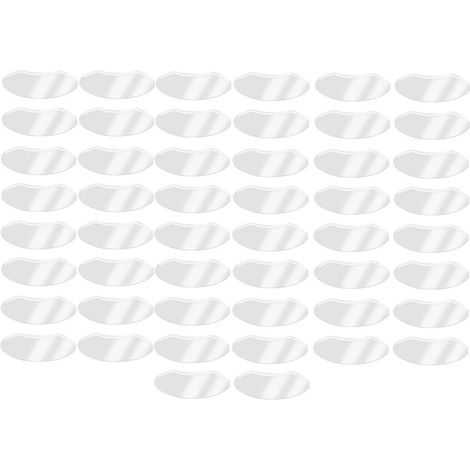 50 Visières Jetables Transparentes pour Protection - Soins du Visage, Maquillage Permanent et Extensions de Cils (1/5)