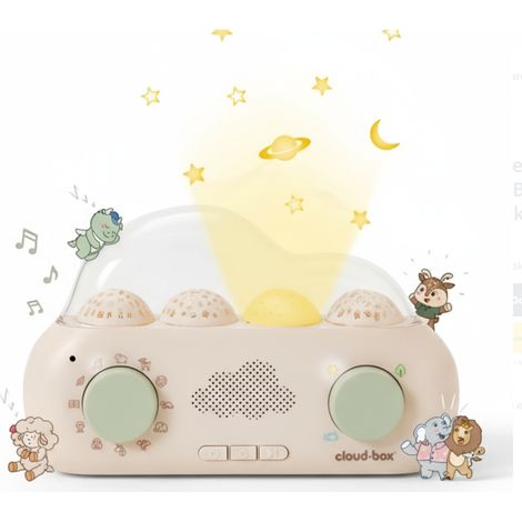 Proiettore musicale CloudBox con fiabe, versione polacco-inglese