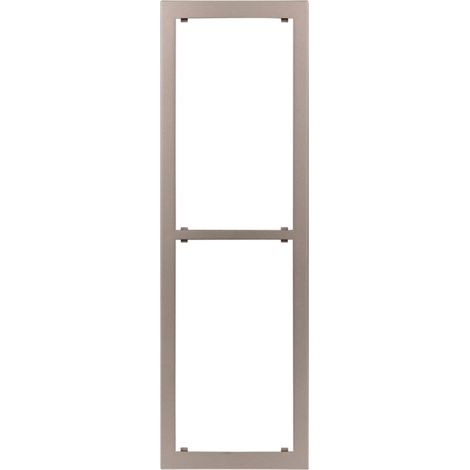 Aiphone GT-4F Blende aus Zamak, für die Installation von 4 GT-Modulen