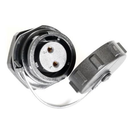 Connecteur circulaire RS PRO, Standard 2 contacts, Montage panneau, raccordement A souder ( Prix pour 1 )