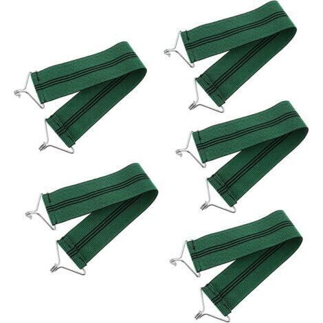 QORVA-5pièces Sangle Renforcée Élastique pour Fauteuil Inclinable Lot de Ceintures Anti-craquement Et Anti-Casse Support Stable Et Confort Optimal pour Chaises Pliantes