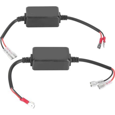 H1/H3 LED-Autolichtdecoder, fehlerfreier Entstörer, Antiflimmerwiderstände (1/5)
