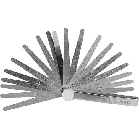 JEU DE CALIBRES 20 LAMES - 0,05-1 MM