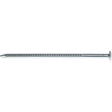 Pointes annelées tête bombée inox A4, diamètre 3,1 mm, longueur 75 mm, boîte de 250 pointes - DON QUICHOTTE (1/2)