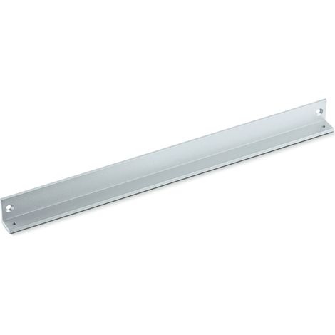 Angolo di montaggio T-Stop per binari scorrevoli BG, argento