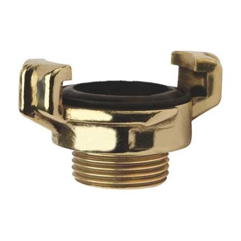 Raccordo rapido in ottone con filetto maschio 3/4"