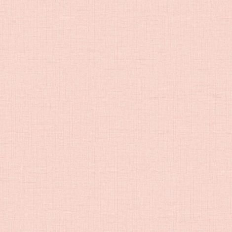 Papier peint uni rose clair effet textile | Tapisserie rose unie idéale salon | Papier peint intissé vinyle chambre fille & bureau (1/2)
