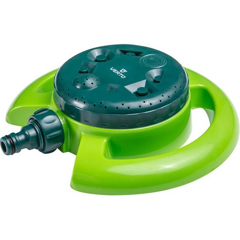 Irrigatore da giardino, 8 funzioni, in plastica (ABS), confezionato su cartoncino. (1/4)
