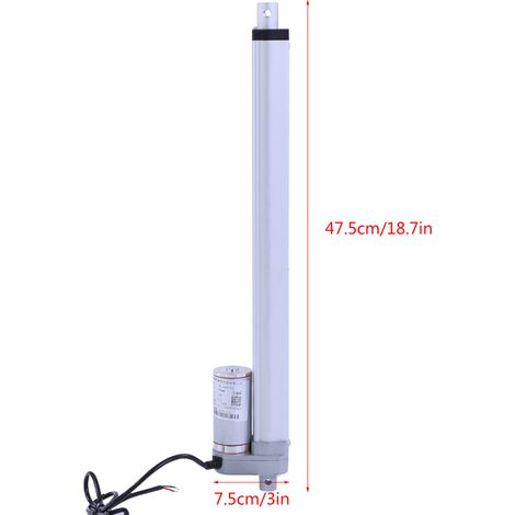 12 V Kraft 1500 N Hub 200–750 mm Linearantrieb Hubmotorhalterung (350 mm) (1/5)