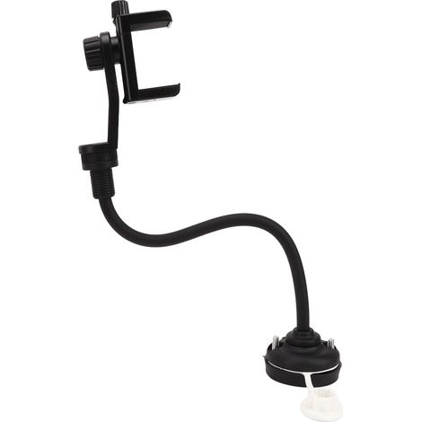 Support de téléphone pour kayak, rotatif à 360°, universel, flexible, à bras long, pour canoë ou bateau (1/5)