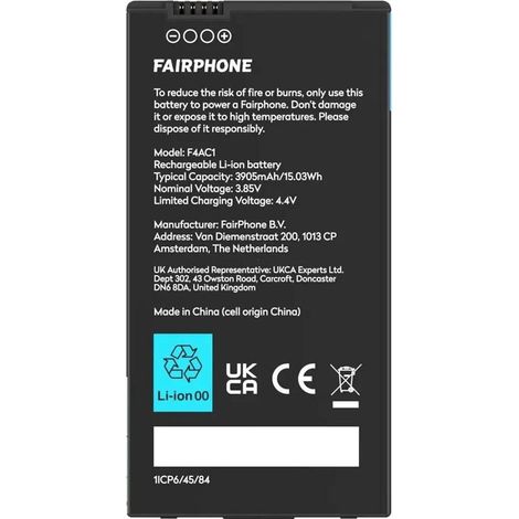 Fairphone 4 Batería