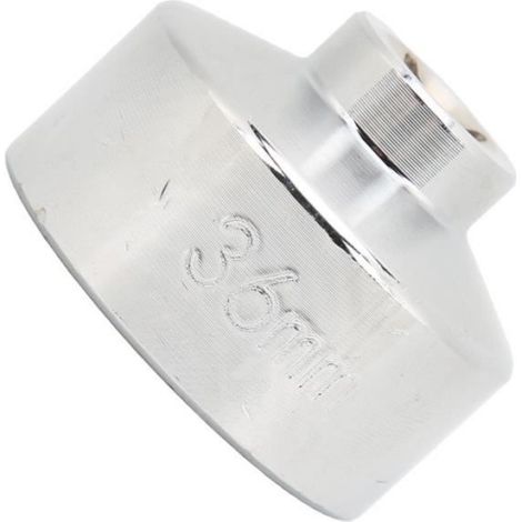Outil de retrait de capuchon de clé à douille de filtre à huile 36mm, remplacement en acier robuste pour avec de bonnes (1/3)