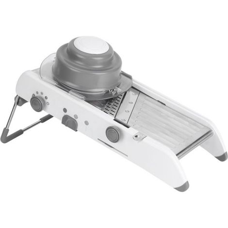 Coupe-légumes manuel multifonction, râpe et trancheuse acier inox, accessoire de cuisine précis et efficace (1/5)