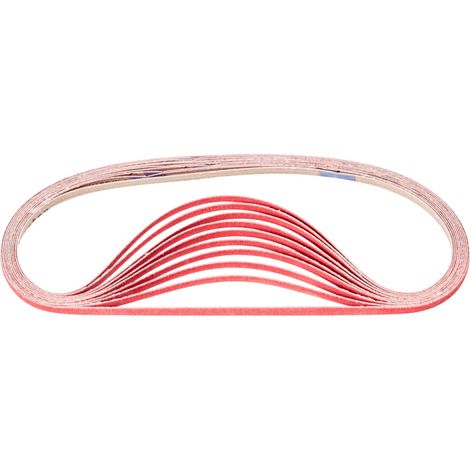 PFERD TOOLS Keramikkorn Schleifband BA 6x610mm CO-COOL120 für Edelstahl-Schliff mit Bandschleifer (100) 100 Stk (1/5)