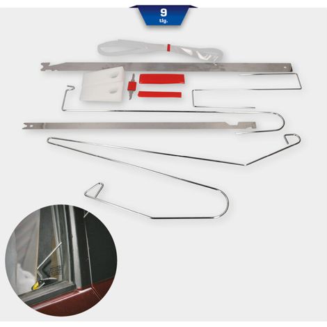BRILLIANT TOOLS Kit d'outils d'ouverture de portières de voiture 9 pièces - BT511000 (1/5)