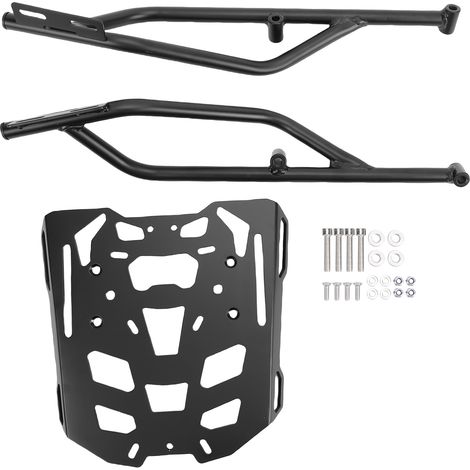 Porte-bagages arrière de moto élégant, finition noire mate de remplacement pour Ducati Desert X 2022 – 2025. (1/4)