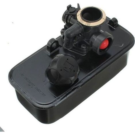 Mower Carburetor Fuel Gas Tank For Briggs & Stratton 494406 498809 498809A (1/4)