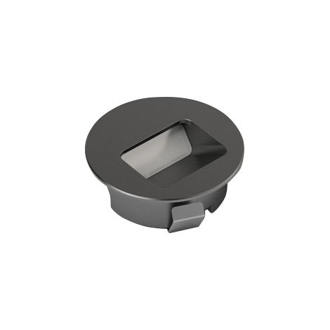 Spot led 12v - Indice de rendu des couleurs (IRC) : 80 - Angle d'éclairage : 90° - Connexion : Mini prise M1 - Décor : Noir - Diamètre : 40 mm - Encastrement : Ø 35 mm - HALEMEIER (1/4)