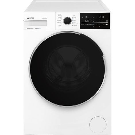 Smeg WDN854SLD lavasciuga Libera installazione Caricamento frontale Bianco D (1/5)