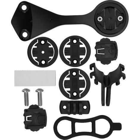 Support de guidon en alliage d'aluminium pour ordinateur de vélo, accessoire cycliste pour fixation de compteur. (1/5)