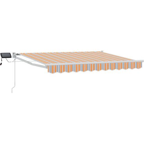 Stores LED rétractables manuellement, 3 mètres x 2,5 mètres (1/5)