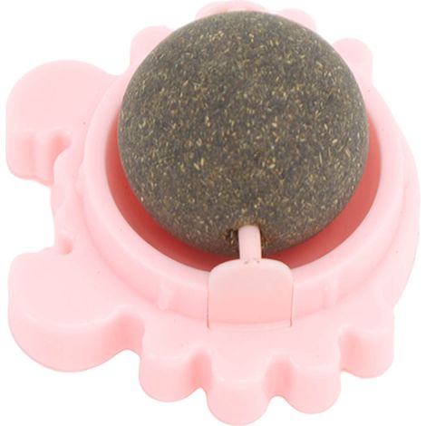 Boules de menthe pour chat, jouets énergétiques pour chat, jouets à lécher, jouets pour une bonne hygiène dentaire, jouets à mâcher pour chat, friandises murales pour chat (1/5)