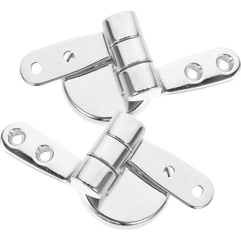 Charnière D'abattant Wc Réglable en Acier, Acier Inoxydable (1/5)