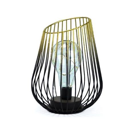 Candeliere Portacandela in Metallo Colore Oro 22 cm (1/2)