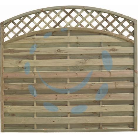 FRANGIVENTO AD ARCO IN PINO IMPREGNATO 180x180