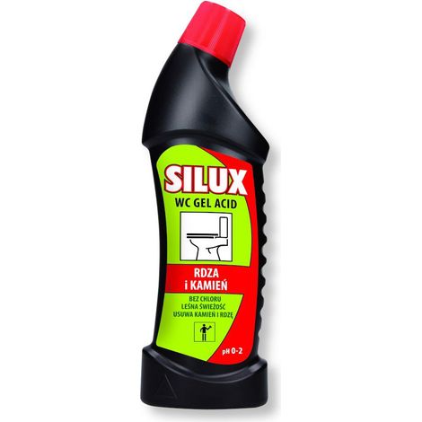 Gel Silux, líquido para inodoro ácido, 750 ml, Lakma, 1 unidad.