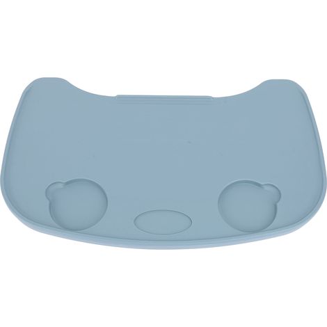 Plateau pour fauteuil roulant, Table amovible et épaisse, planche à genoux, aide à manger, Portable, pour la maison, personnes âgées, gris (1/5)