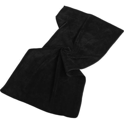 Tapis Maquillage Coiffeuse Antitache Noir Tapis Meuble Coiffeuse Doux (1/5)