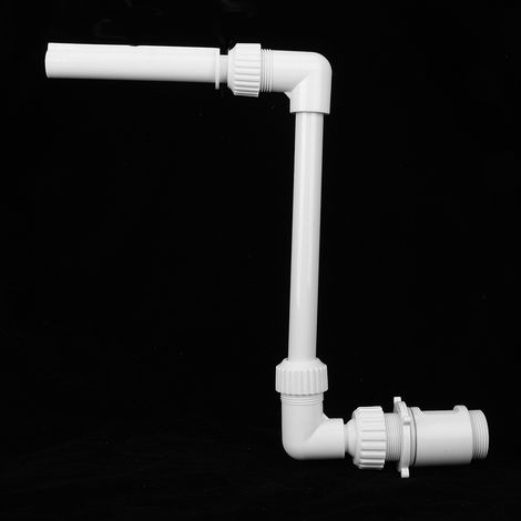 Support de fontaine/cascade pour piscine souterraine avec brumisateur réglable en hauteur et direction, en plastique. (1/5)