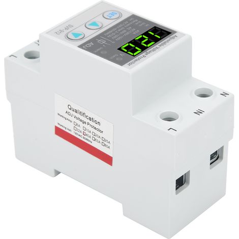 Interrupteur de protection contre les sous-tensions à réarmement automatique réglable SVP912 120 V CA (40 A) (1/5)