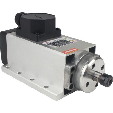 CNC luftgekühlte Spindel, 1,5 kW Leistung, Hochgeschwindigkeitsleistung, Nur Spindel, 220V (1/2)