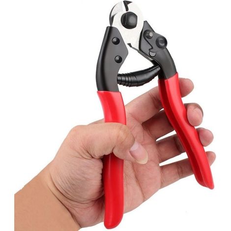 Coupe-câble de vélo, pince coupe-câble de vélo, coupe-câble de frein de vélo, ensemble d'outils pour câble métallique, corde en acier inoxydable, levier de frein de vélo (1/5)